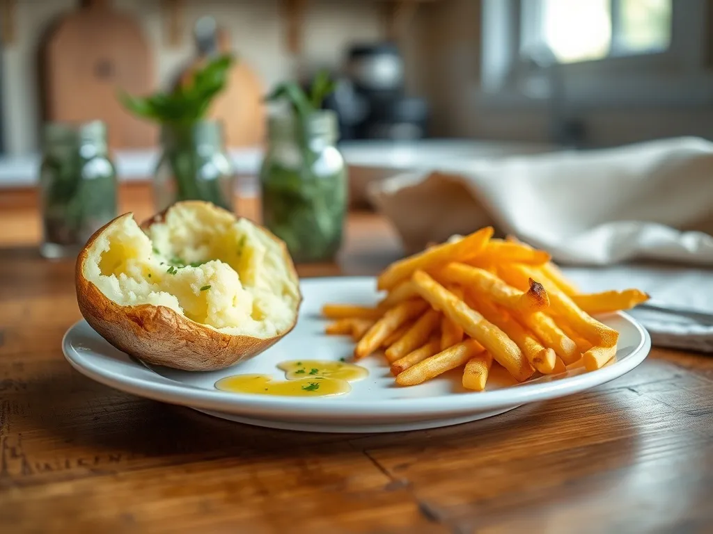 Co jest lepsze dla diabetyków: pieczone ziemniaki czy frytki?